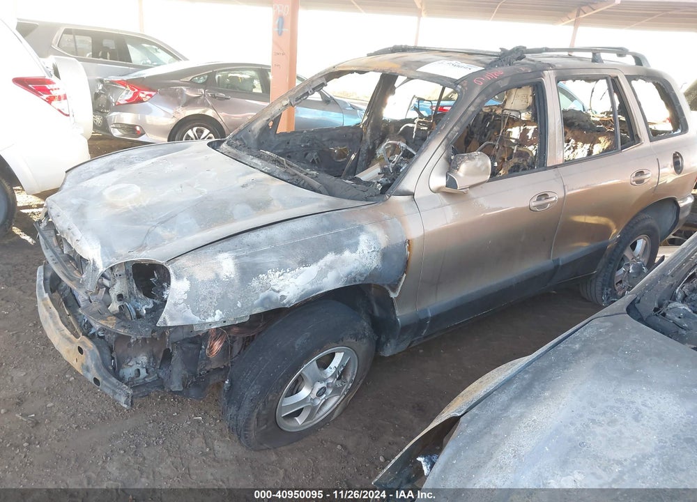 2004 HYUNDAI SANTA FE GLS/LX VIN: KM8SC73E94U582299