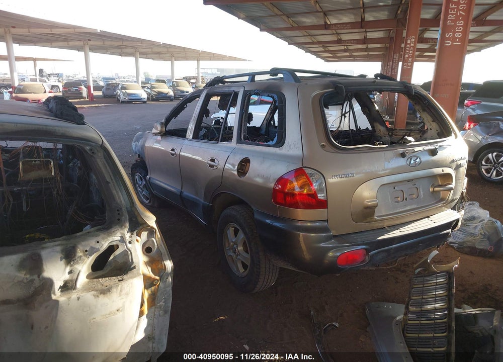 2004 HYUNDAI SANTA FE GLS/LX VIN: KM8SC73E94U582299