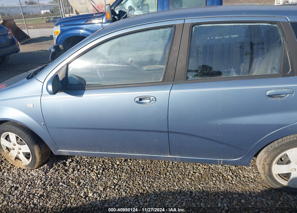 2007 CHEVROLET AVEO 5 LS VIN: KL1TD666X7B728902