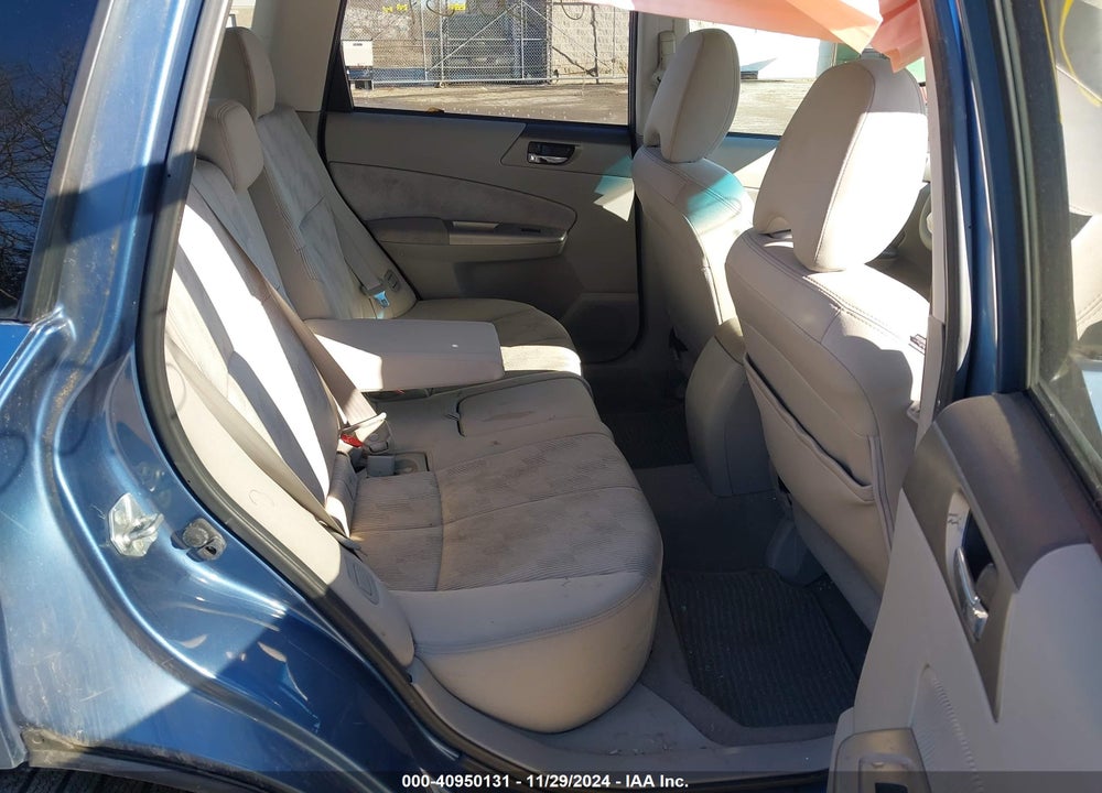 2009 SUBARU FORESTER 2.5X VIN: JF2SH63629H788428
