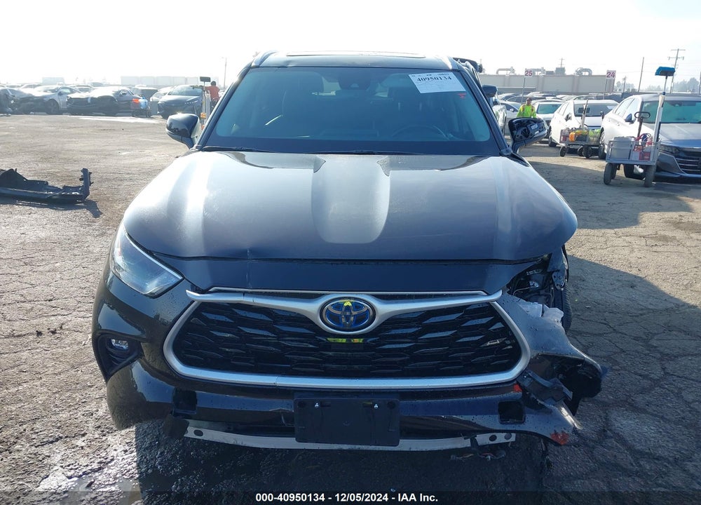 2022 TOYOTA HIGHLANDER HYBRID XLE VIN: 5TDHARAH6NS013817