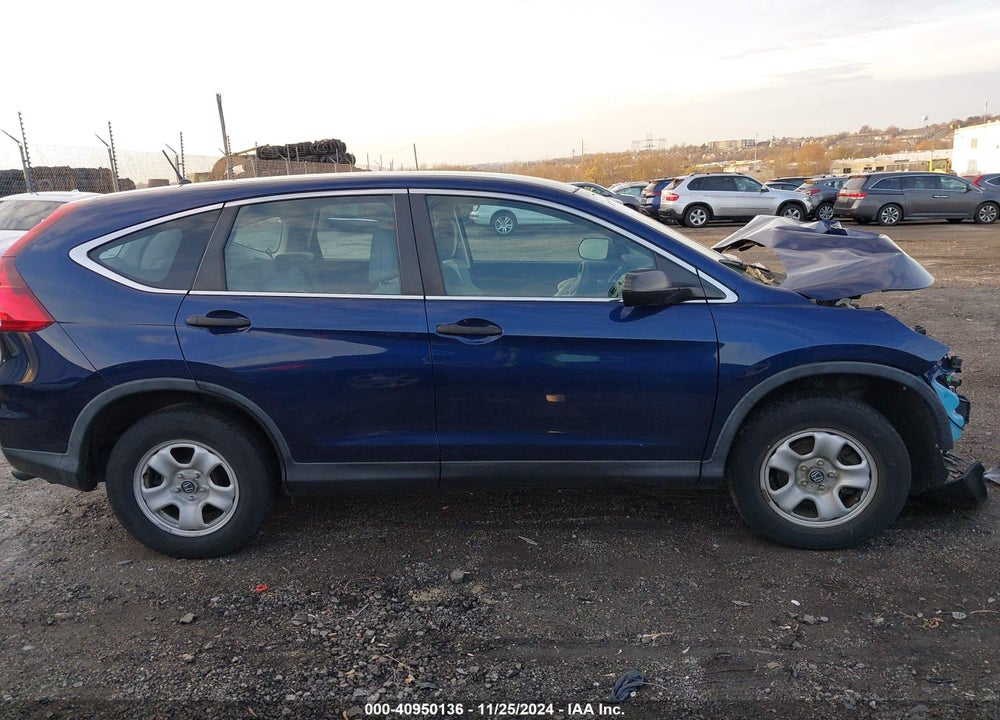 2015 HONDA CR-V LX VIN: 5J6RM4H34FL037099