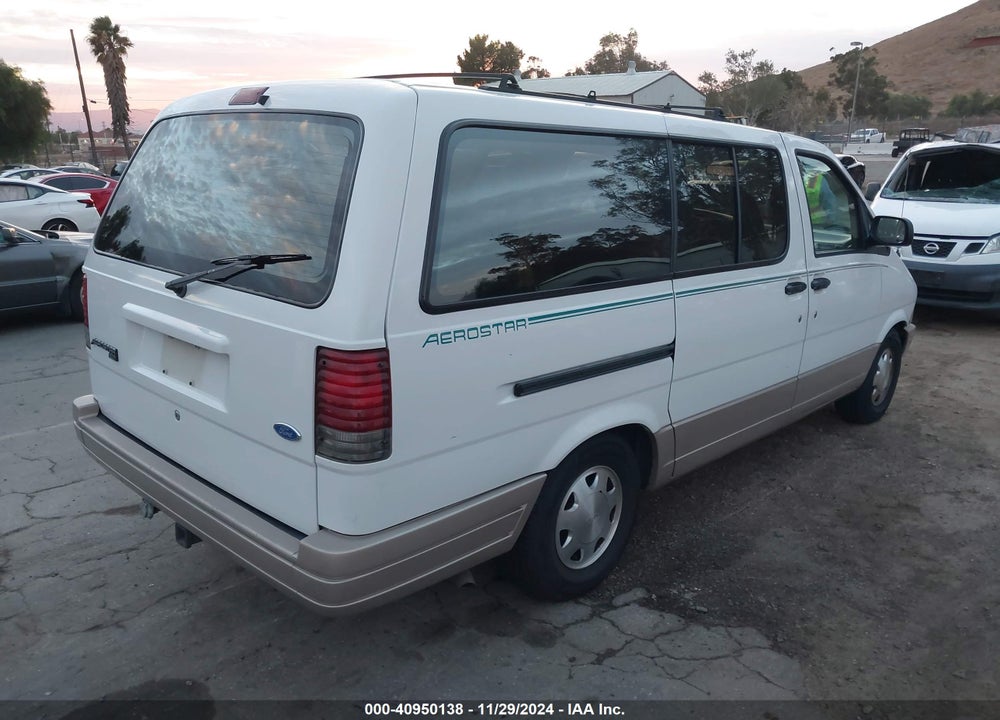 1997 FORD AEROSTAR XLT VIN: 1FMDA31X6VZB21996