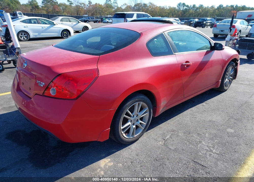 2008 NISSAN ALTIMA 3.5 SE VIN: 1N4BL24E68C110004