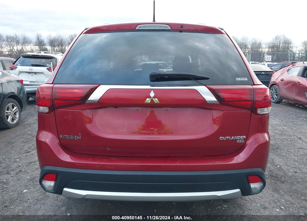 2016 MITSUBISHI OUTLANDER VIN: JA4AZ3A34GZ049819