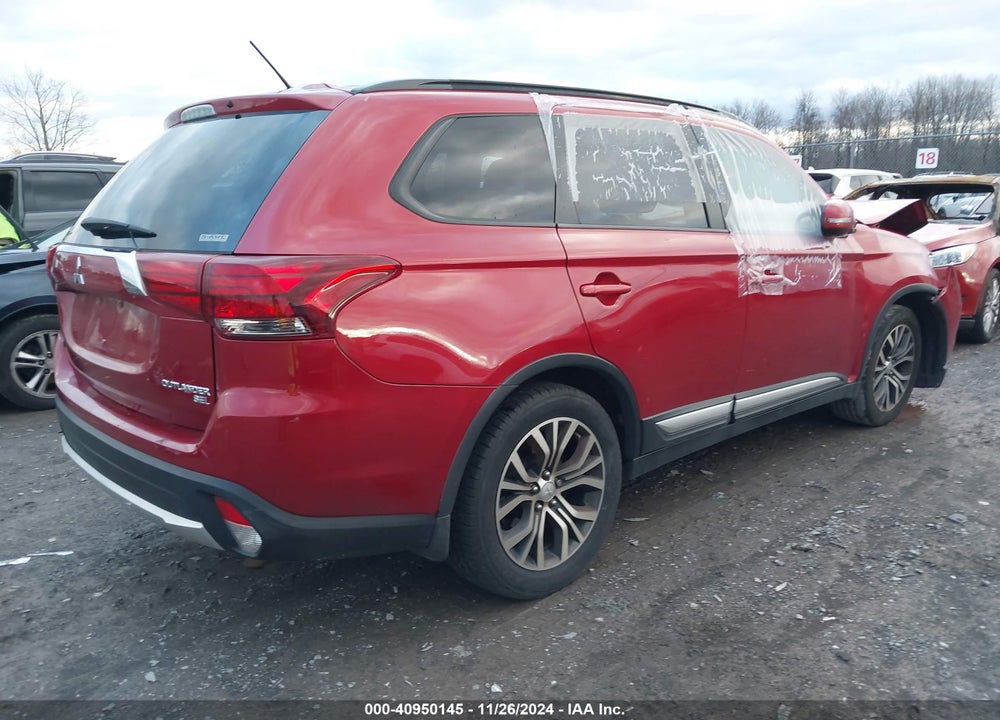 2016 MITSUBISHI OUTLANDER VIN: JA4AZ3A34GZ049819