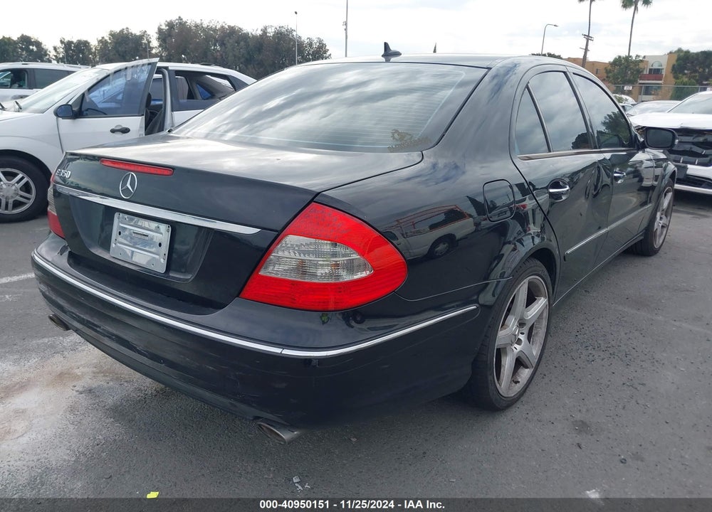 2009 MERCEDES-BENZ E 350 VIN: WDBUF56X49B418630