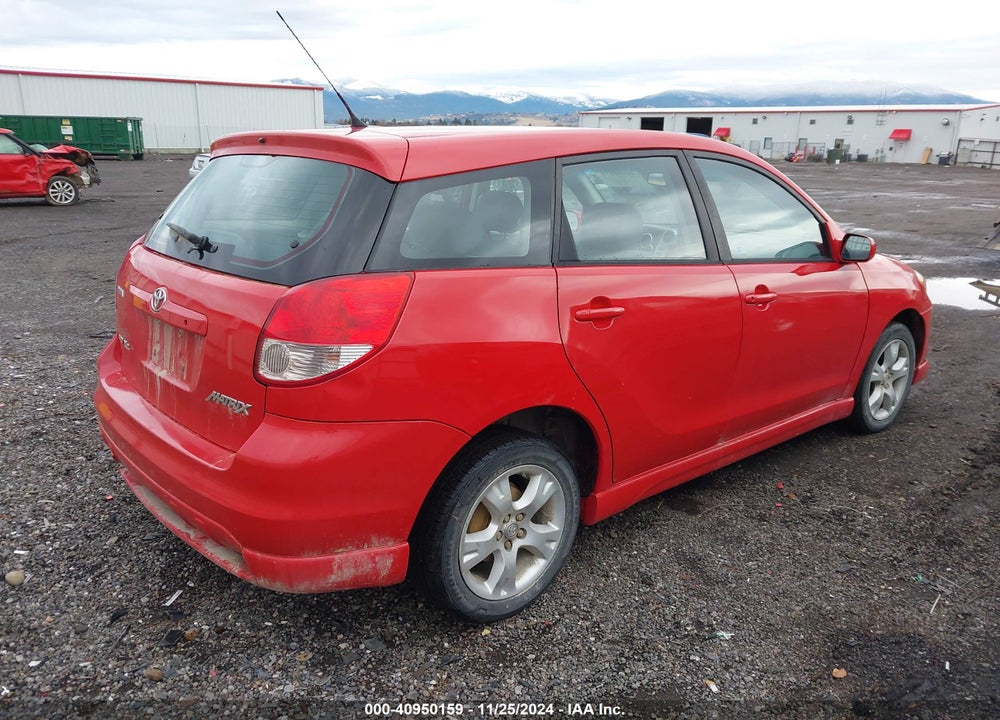 2004 TOYOTA MATRIX/XR VIN: 2T1LR32EX4C258714