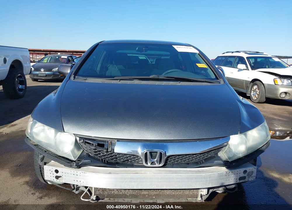 2010 HONDA CIVIC LX VIN: 19XFA1F55AE071509