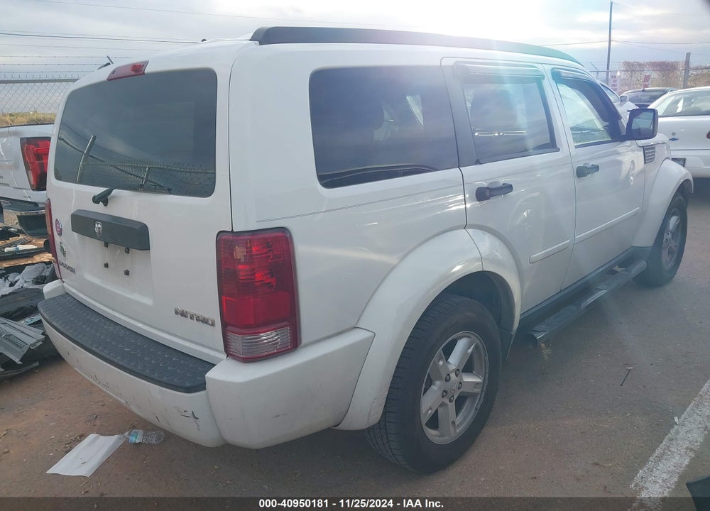 2010 DODGE NITRO SE VIN: 1D4PT2GK4AW115470