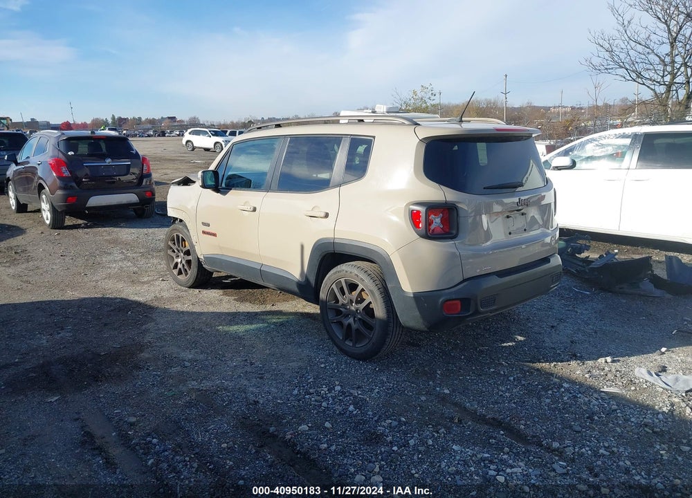 2016 JEEP RENEGADE 75TH ANNIVERSARY VIN: ZACCJABT1GPE31619