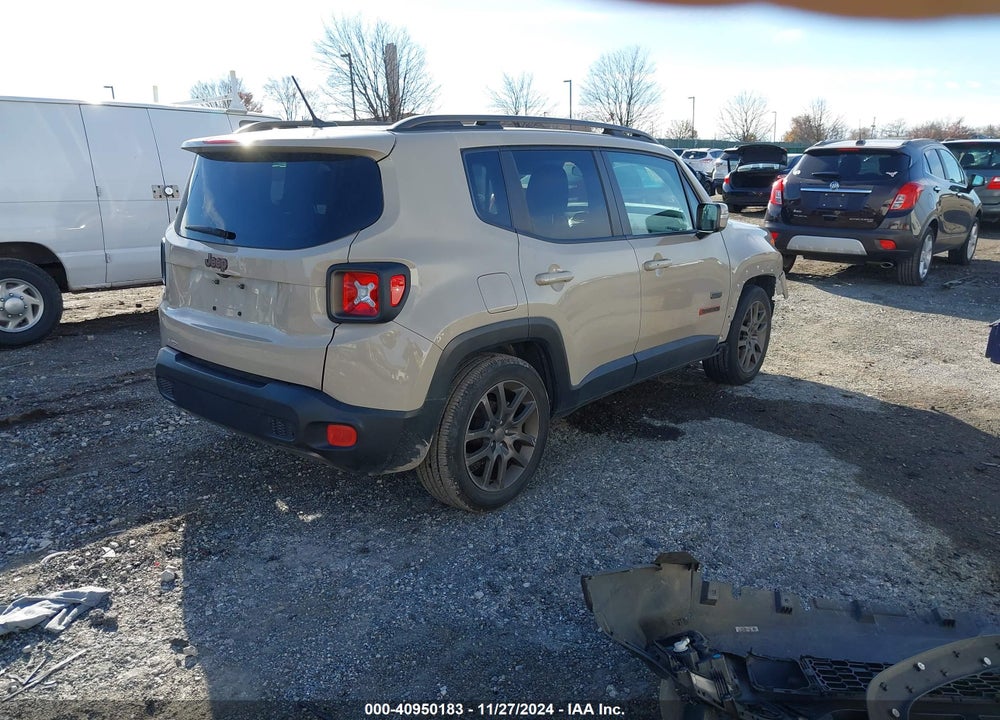 2016 JEEP RENEGADE 75TH ANNIVERSARY VIN: ZACCJABT1GPE31619