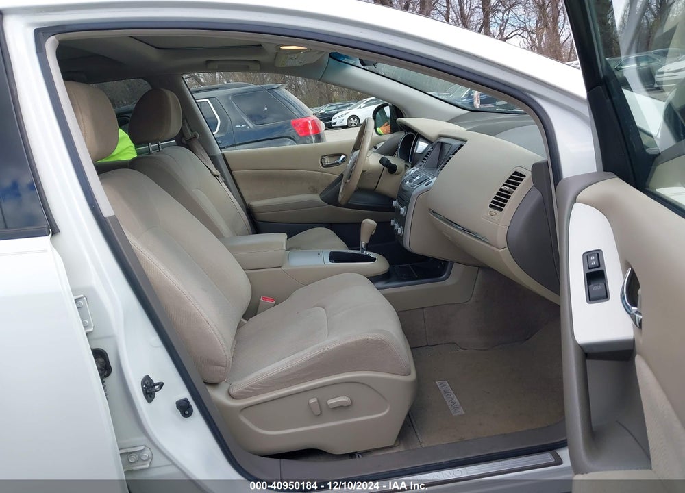 2012 NISSAN MURANO SV VIN: JN8AZ1MW5CW214339