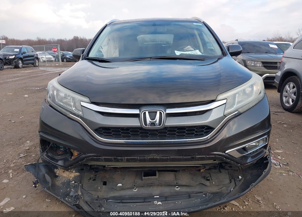 2015 HONDA CR-V EX-L VIN: 5J6RM4H70FL112318