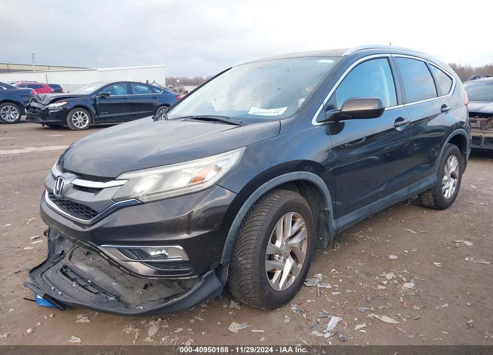 2015 HONDA CR-V EX-L VIN: 5J6RM4H70FL112318