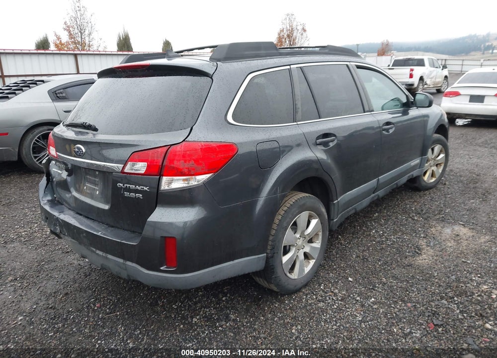 2011 SUBARU OUTBACK 3.6R LIMITED VIN: 4S4BRDKCXB2395059