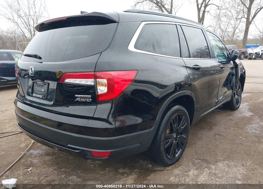 2021 HONDA PILOT AWD SPECIAL EDITION VIN: 5FNYF6H20MB029614