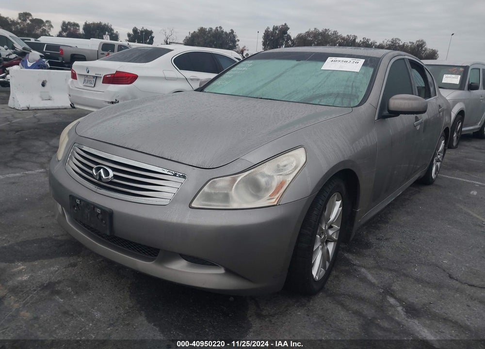 2008 INFINITI G35 JOURNEY VIN: JNKBV61E08M214707