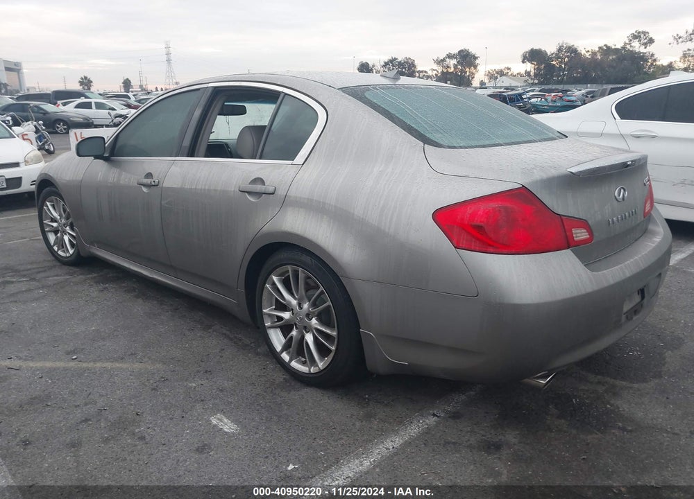 2008 INFINITI G35 JOURNEY VIN: JNKBV61E08M214707