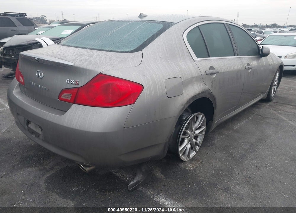 2008 INFINITI G35 JOURNEY VIN: JNKBV61E08M214707