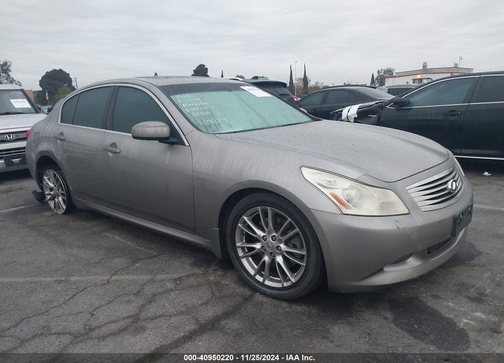 2008 INFINITI G35 JOURNEY VIN: JNKBV61E08M214707