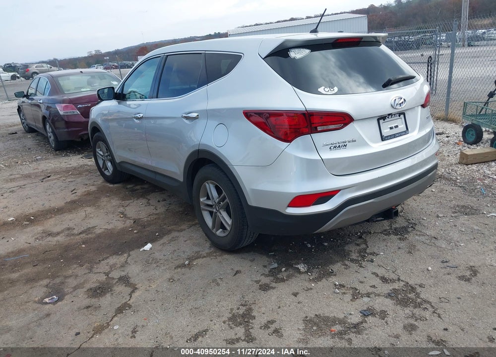 2018 HYUNDAI SANTA FE SPORT 2.4L VIN: 5XYZT3LB5JG504794