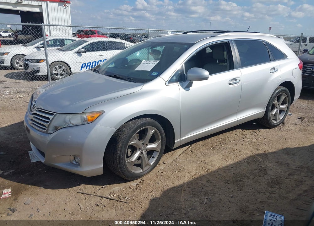 2012 TOYOTA VENZA LE/XLE/LIMITED VIN: 4T3ZK3BB9CU052258