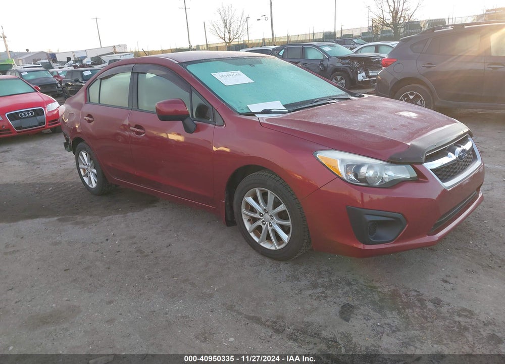 2013 SUBARU IMPREZA 2.0I PREMIUM VIN: JF1GJAC62DH035539