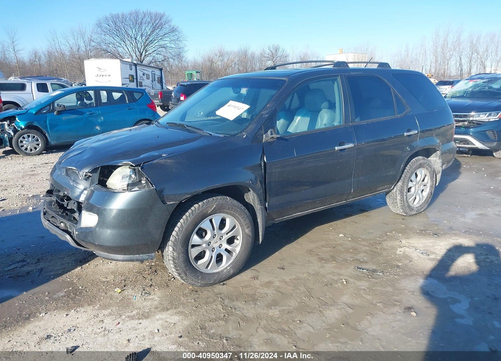 2003 ACURA MDX VIN: 2HNYD186X3H516687
