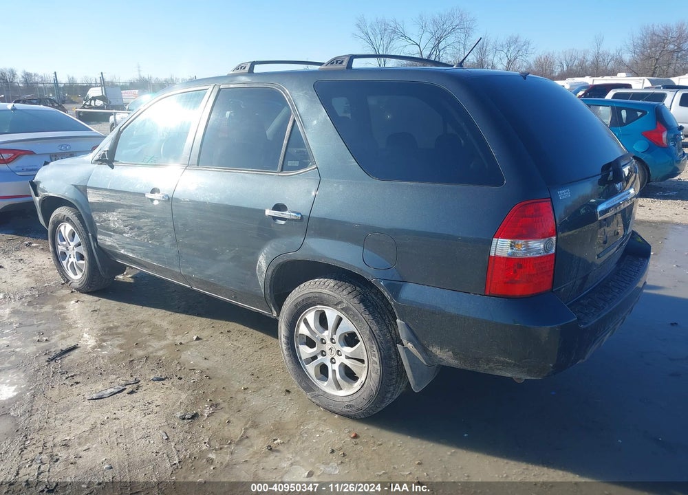2003 ACURA MDX VIN: 2HNYD186X3H516687