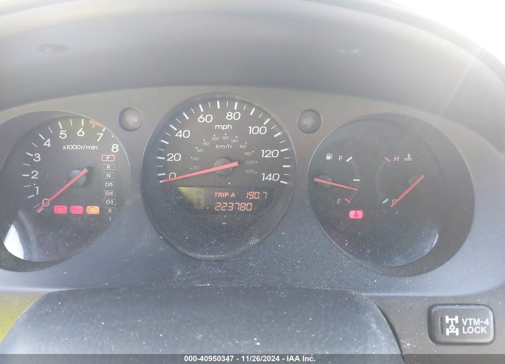 2003 ACURA MDX VIN: 2HNYD186X3H516687