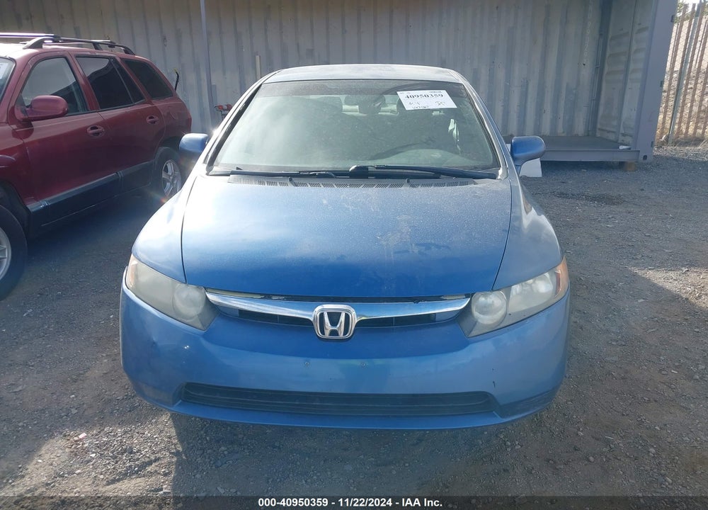 2006 HONDA CIVIC LX VIN: 1HGFA16506L070154