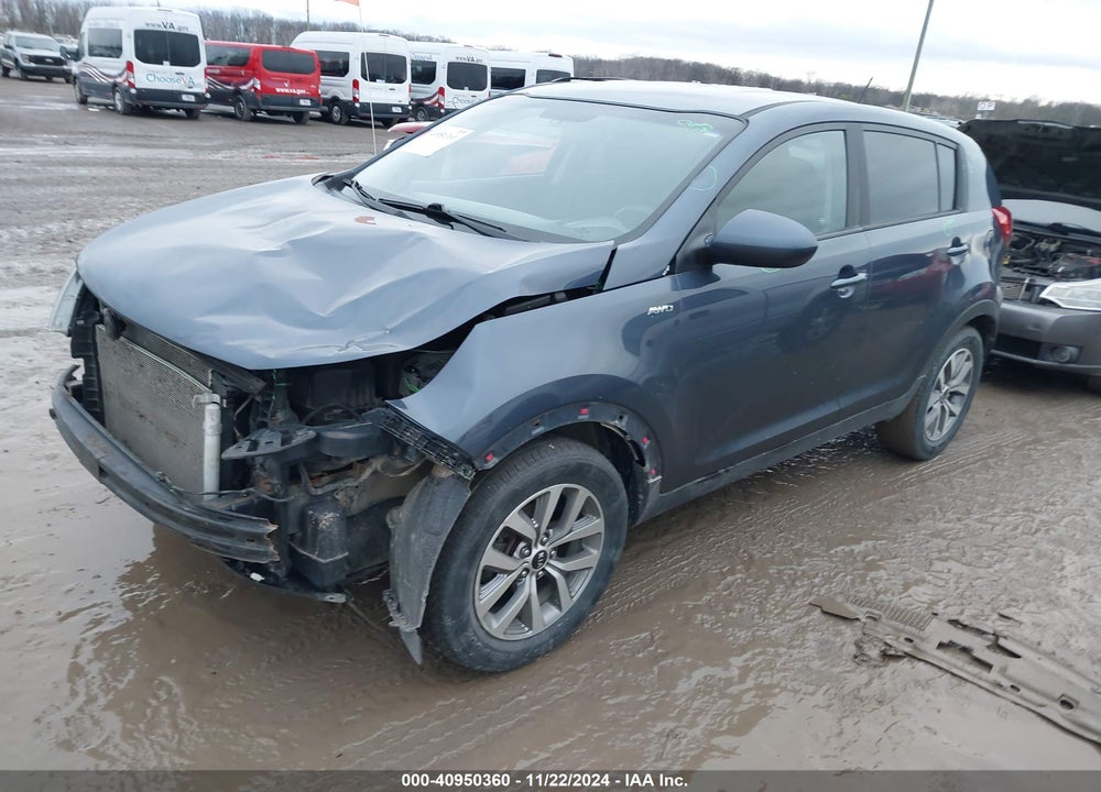 2016 KIA SPORTAGE LX VIN: KNDPBCAC6G7868380