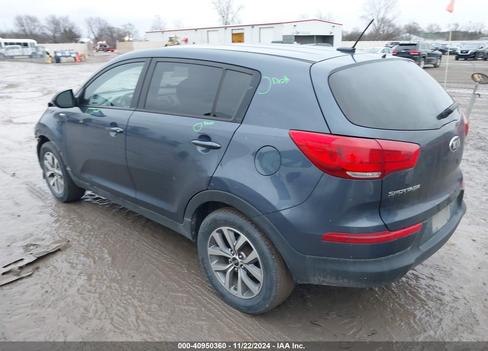 2016 KIA SPORTAGE LX VIN: KNDPBCAC6G7868380