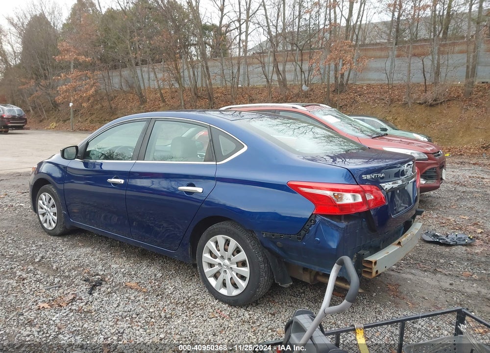 2016 NISSAN SENTRA S VIN: 3N1AB7AP4GY300114