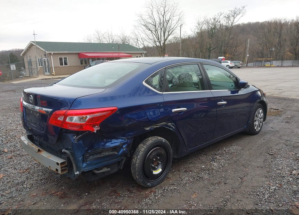 2016 NISSAN SENTRA S VIN: 3N1AB7AP4GY300114