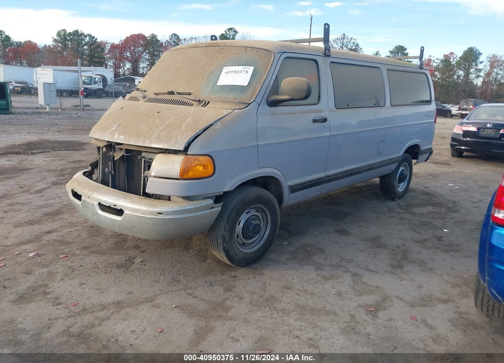 2002 DODGE RAM WAGON 2500 VIN: 2B4JB25Y22K115562