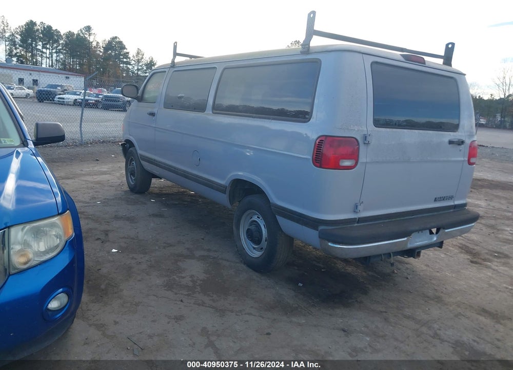 2002 DODGE RAM WAGON 2500 VIN: 2B4JB25Y22K115562