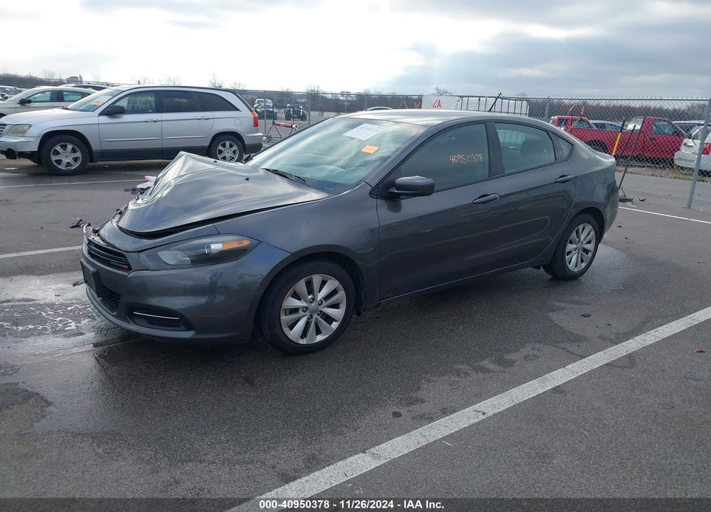 2014 DODGE DART VIN: 1C3CDFBB2ED907825