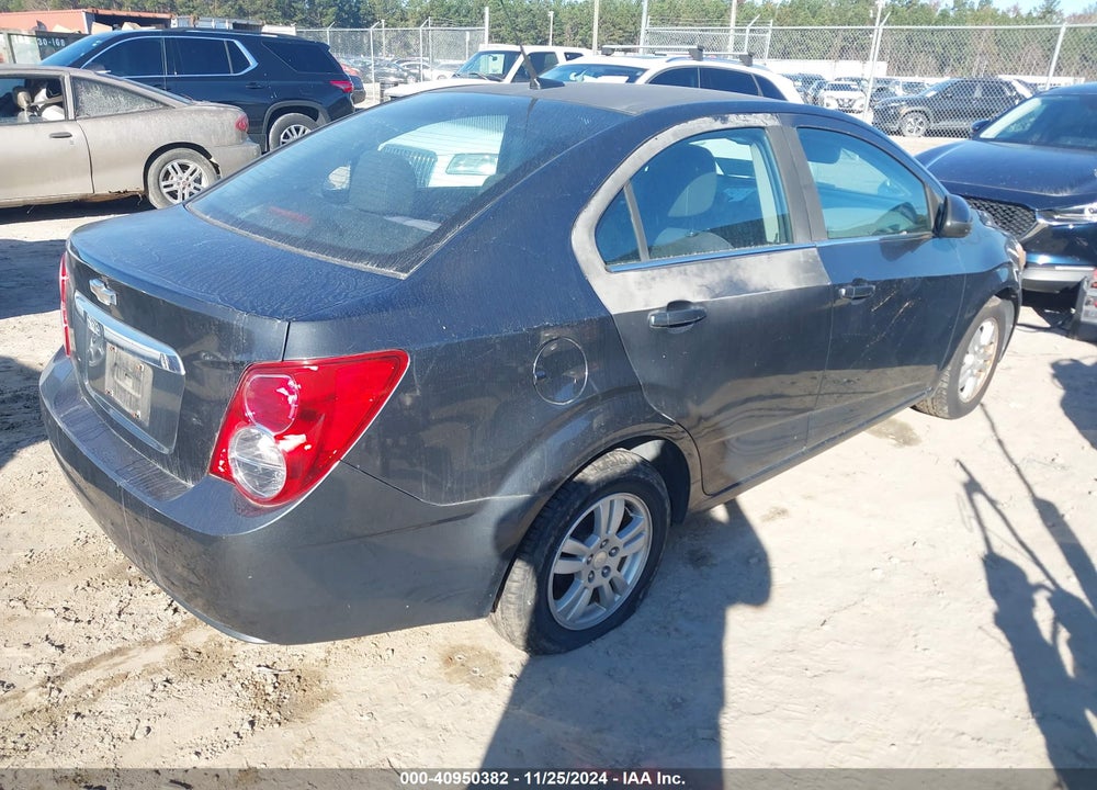 2012 CHEVROLET SONIC 2LT VIN: 1G1JC5SB5C4218254