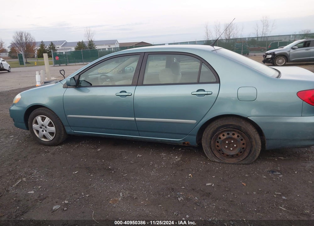 2006 TOYOTA COROLLA LE VIN: 2T1BR32E46C644267