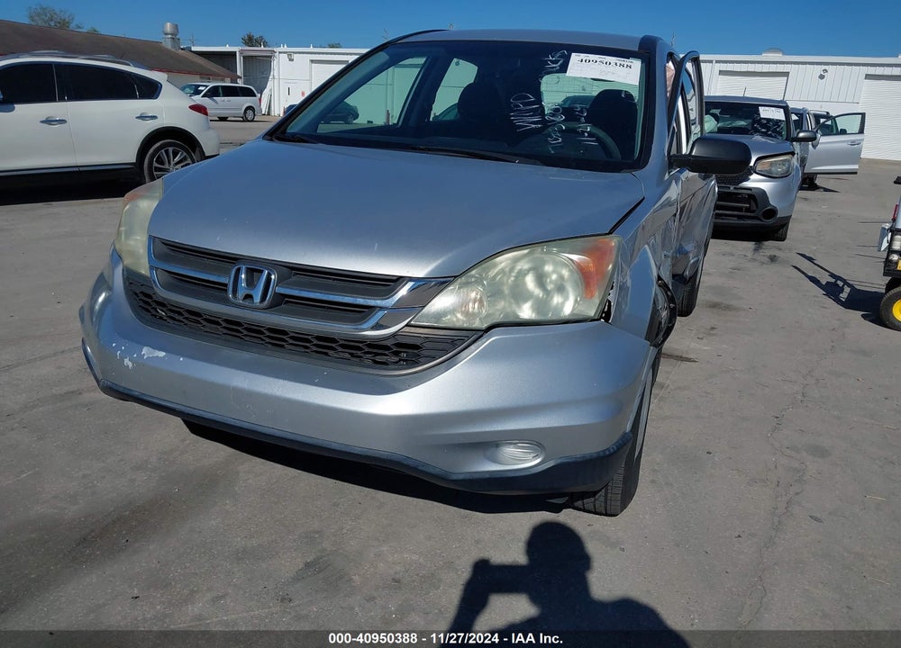 2010 HONDA CR-V LX VIN: 5J6RE3H38AL049661