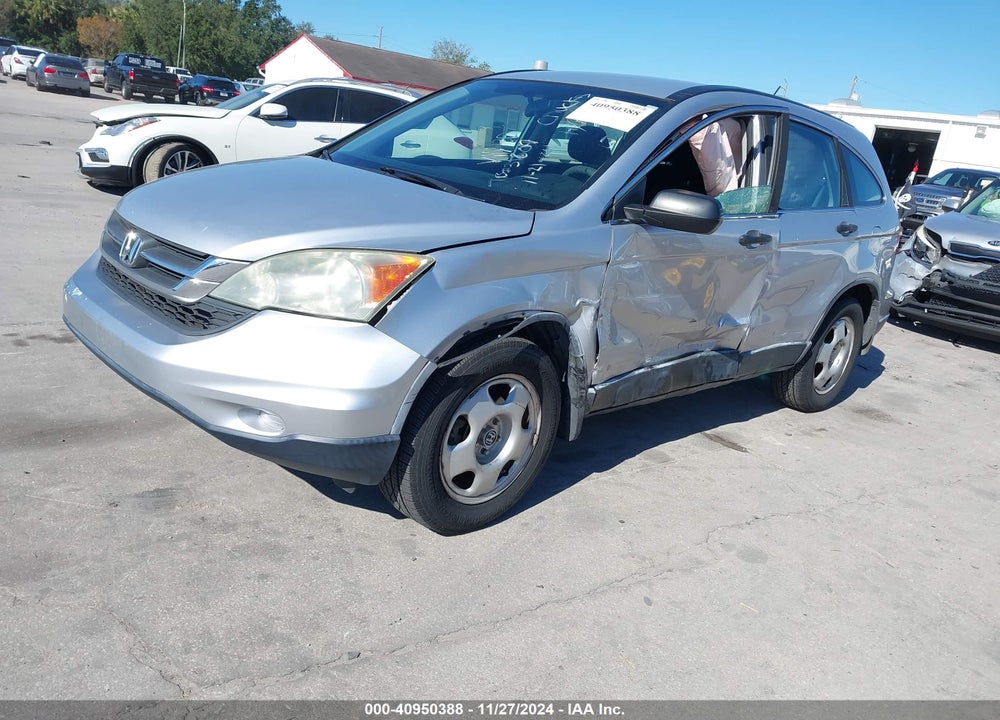 2010 HONDA CR-V LX VIN: 5J6RE3H38AL049661