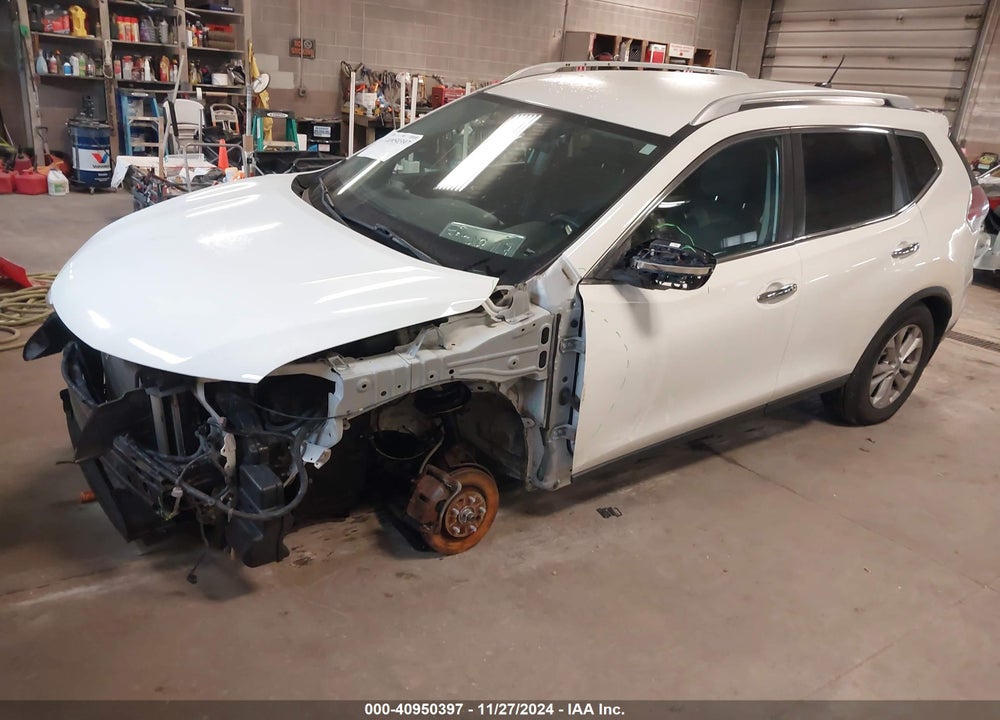 2016 NISSAN ROGUE SV VIN: KNMAT2MV9GP643509