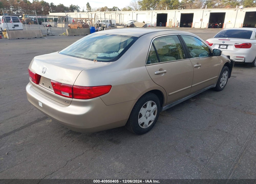 2005 HONDA ACCORD 2.4 LX VIN: 1HGCM56455A078933