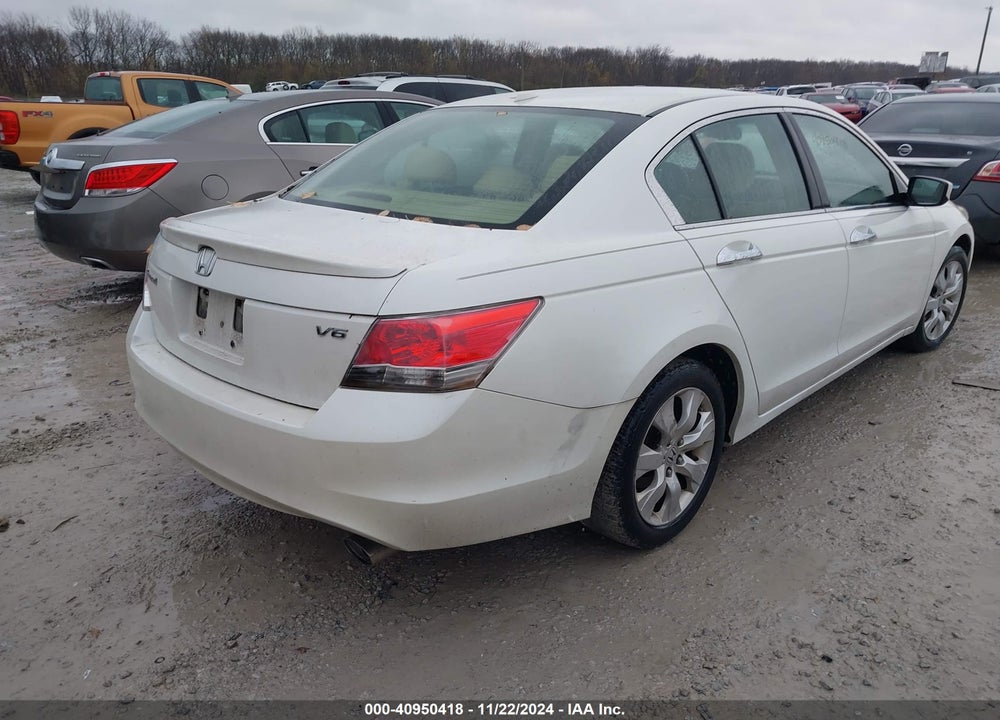 2008 HONDA ACCORD 3.5 EX-L VIN: 1HGCP36858A039312
