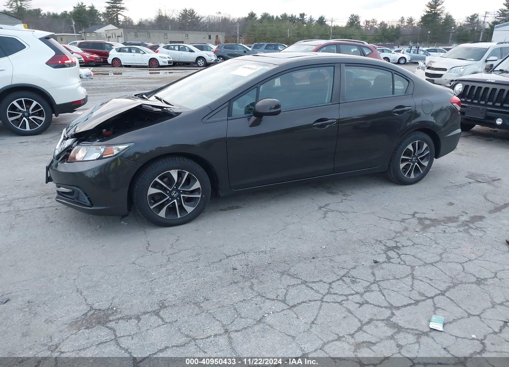 2013 HONDA CIVIC EX VIN: 2HGFB2F89DH534047