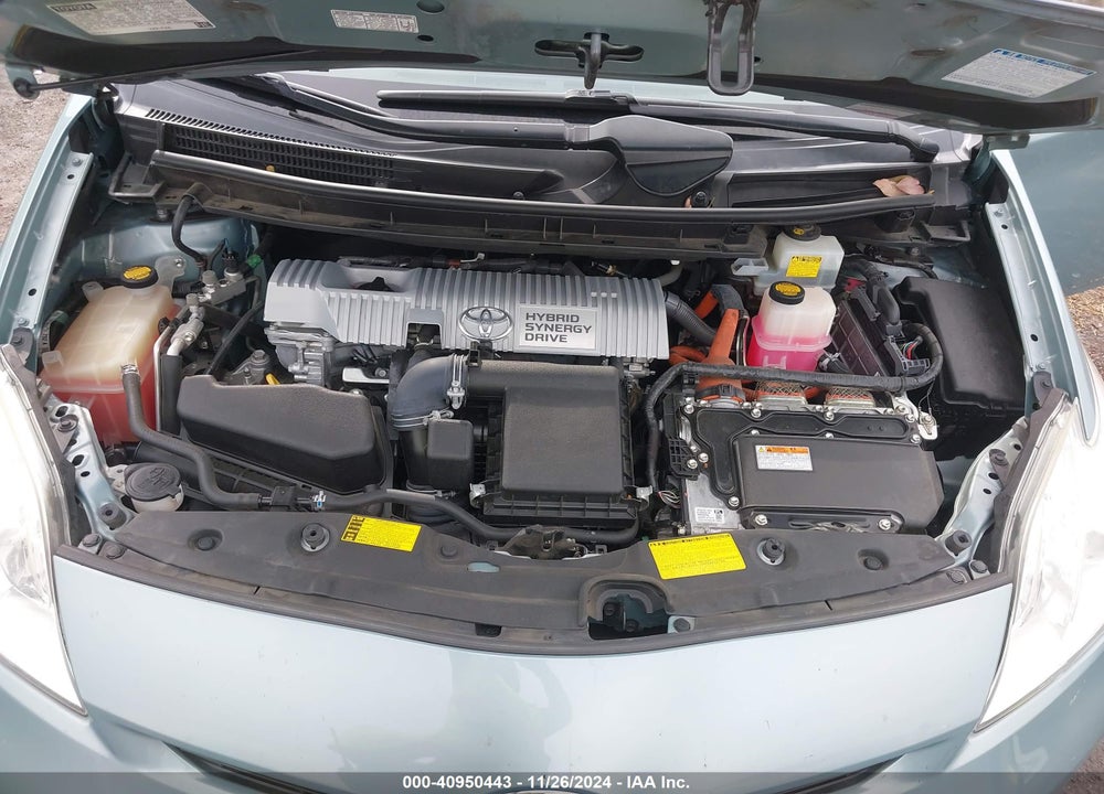 2013 TOYOTA PRIUS TWO VIN: JTDKN3DU5D1700427