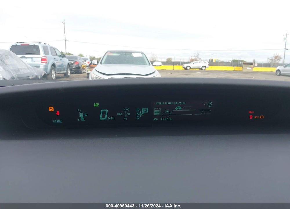 2013 TOYOTA PRIUS TWO VIN: JTDKN3DU5D1700427