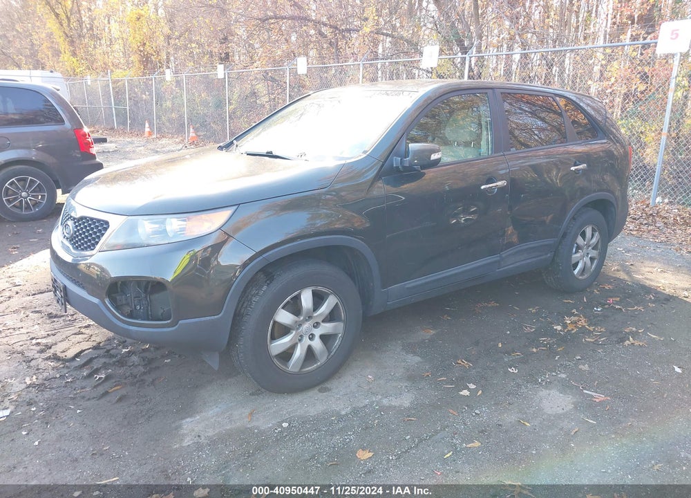 2011 KIA SORENTO LX VIN: 5XYKT3A1XBG114898